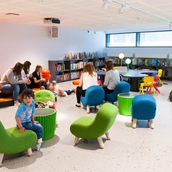 Bibliothèque Narvik, Norvège