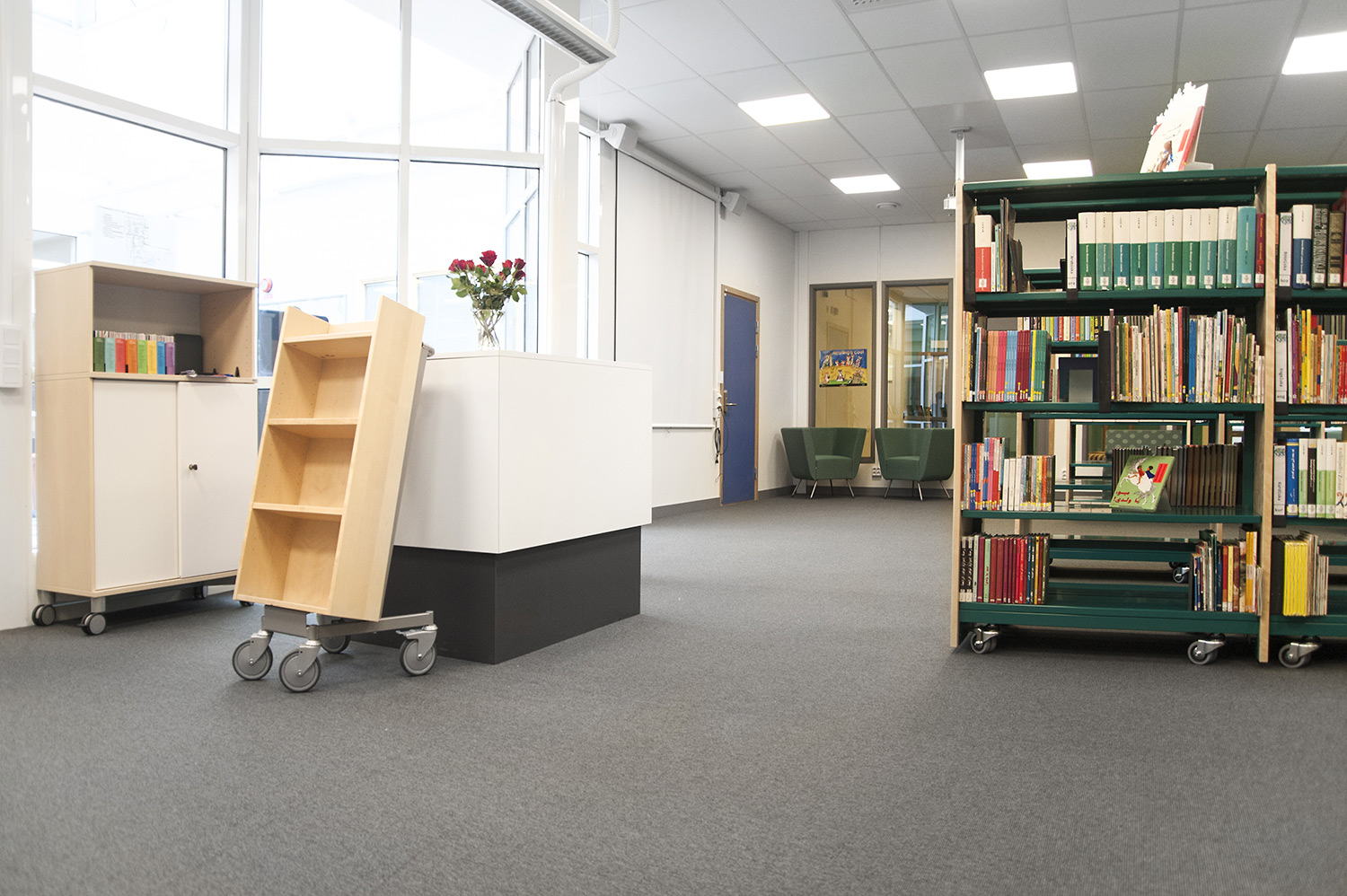 Chariot à livres Halland