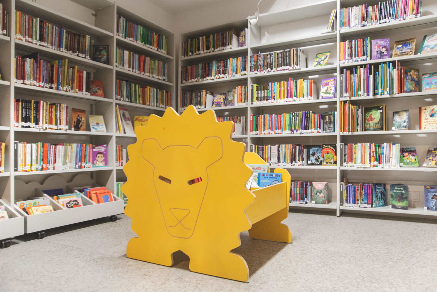 Bac à BD et albums Leopold