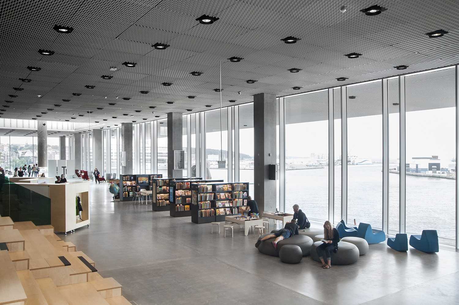 Médiathèque Dokk1, Aarhus, Danemark