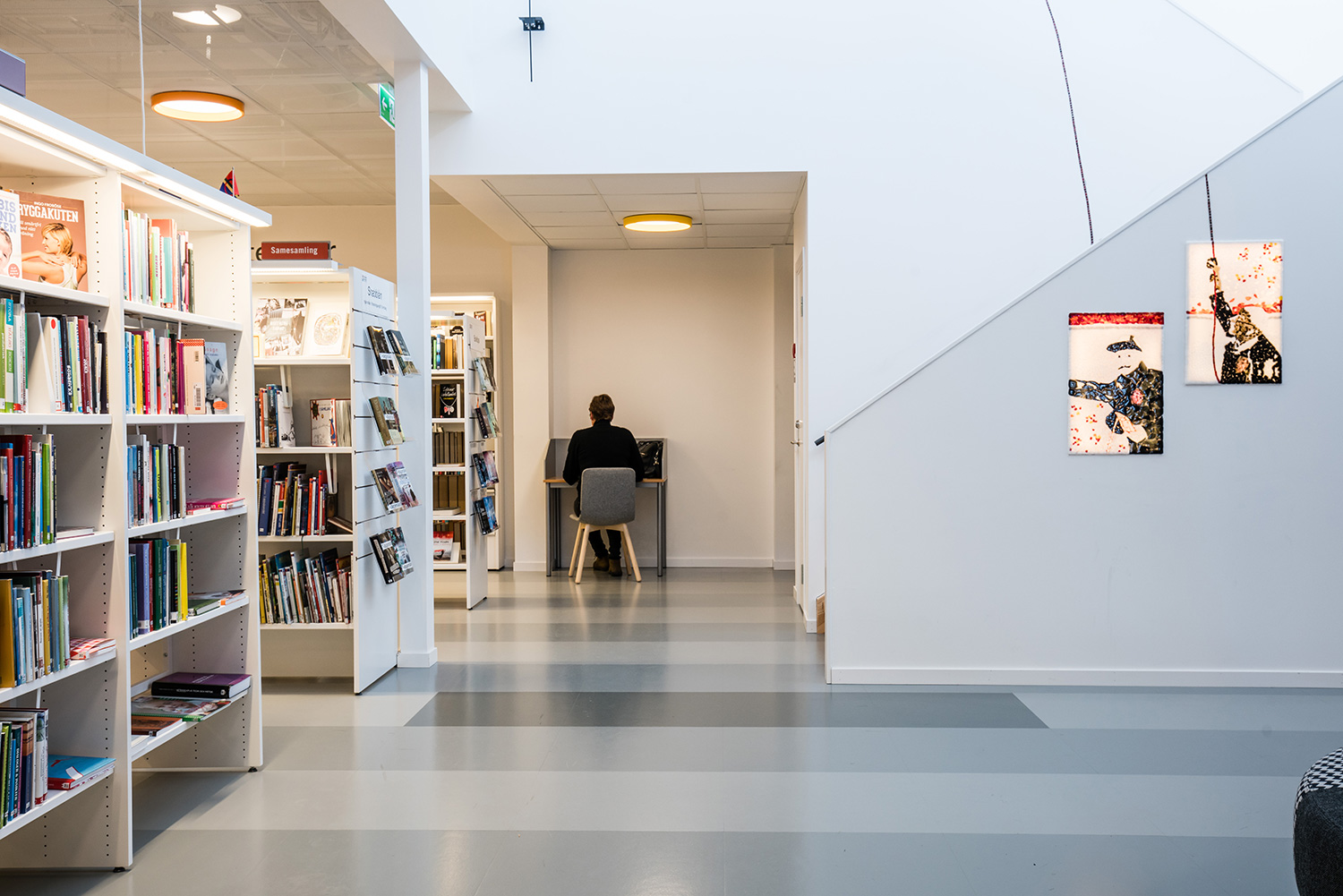 Bibliothèque municipale de Krokoms, Suède