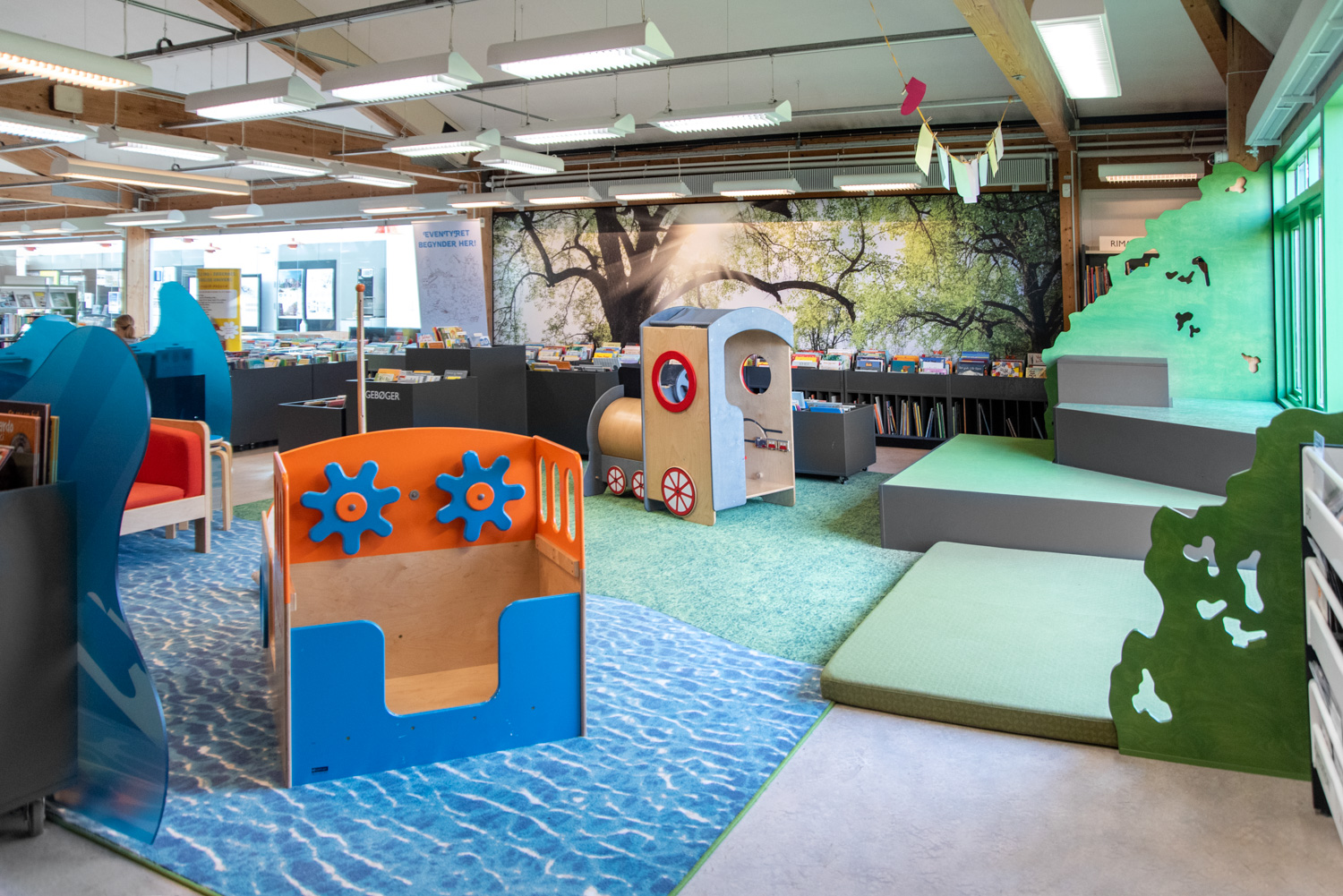 Bibliothèque Humlebæk, Danemark