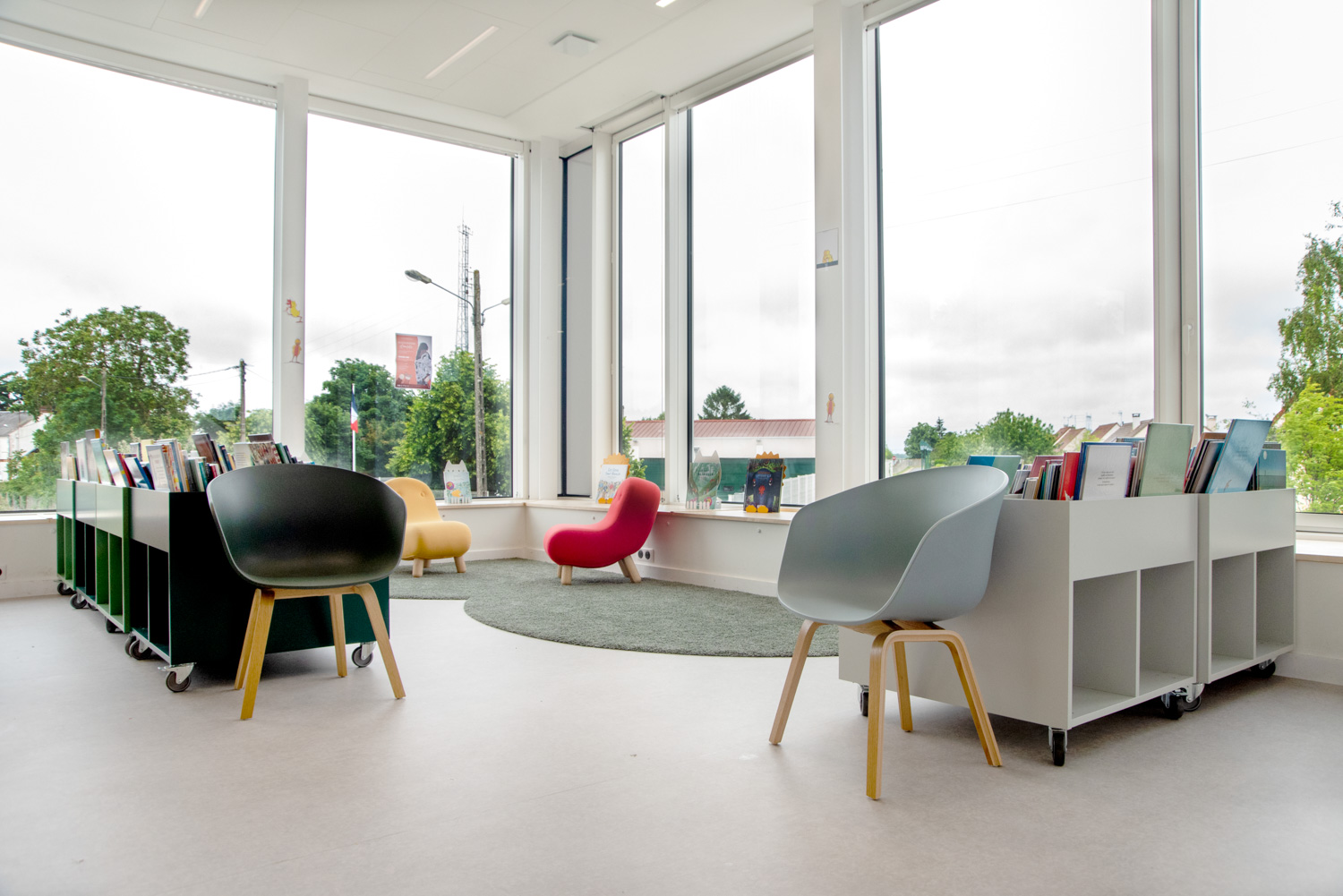 Médiathèque Angerville, France