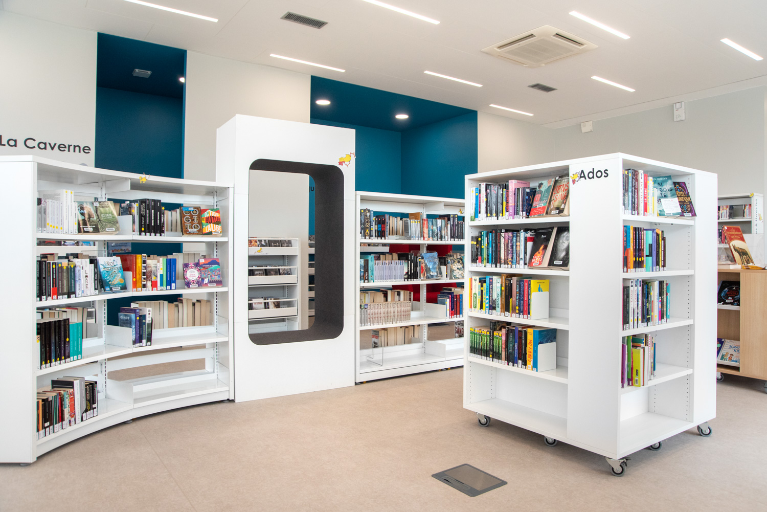 Médiathèque Angerville, France