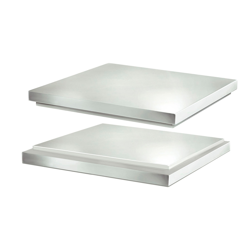 E6716 - Plateau dessus/fond, blanc